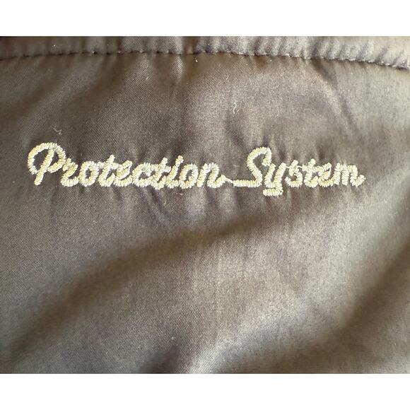 Protection System Puffer Coat Jacket Girls 7 / 8 Black Faux Fur Hooded Full Zip - Picture 6 of 9